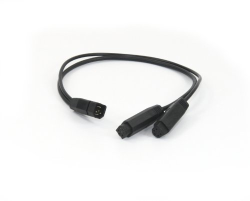 Humminbird AS SIDB Y Divisor de señal para Cable coaxial Negro - Splitter/Combinador de Cables (Divisor de señal para Cable coaxial, Negro)