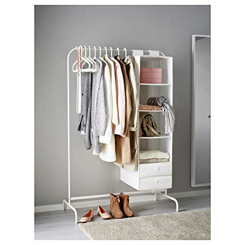 IKEA MULIG Burro para ropa, blanco, 99x46 cm - 601.794.34