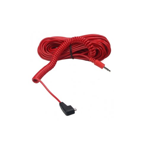 Kaiser Fototechnik 1408 - Cable de conexión y sincronización para Flash, Rojo
