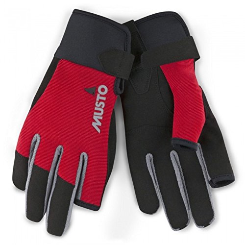 Musto Essential Sailing Long Finger Glove True Red-M Musto Essential Sailing Long Finger Glove True Red-M
