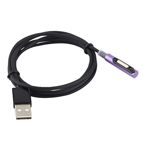 MXECO Indicador LED Cable de carga magnético Mini cable de carga USB para Sony Xperia Z3 L55t Z2 Z1 Compact XL39h