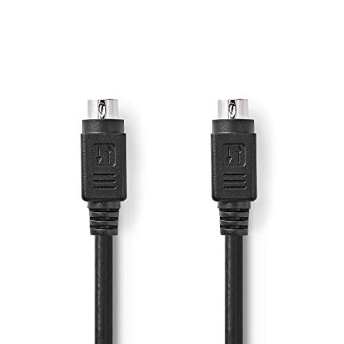 Nedis CVGP30000BK20 Cable S-Video | S-Video Macho - S-Video Macho | 2,0 m | Negro Nedis CVGP30000BK20 Cable S-Video | S-Video Macho - S-Video Macho | 2,0 m | Negro
