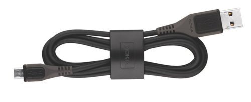 Nokia CA-101 - Cable de Datos USB (1.15 Metros), Negro
