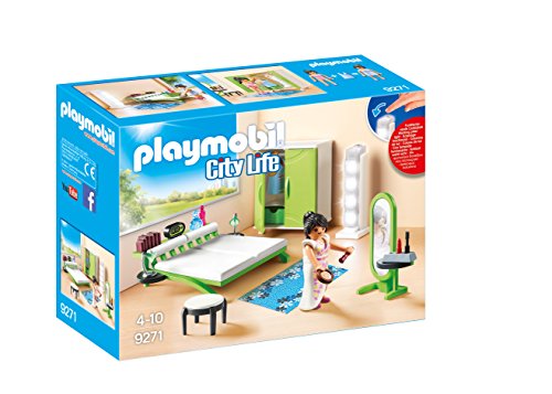 PLAYMOBIL City Life Dormitorio, a Partir de 4 Años (9271) PLAYMOBIL City Life Dormitorio, a Partir de 4 Años (9271)
