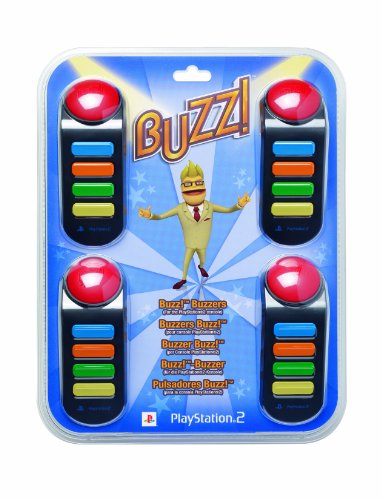 Playstation 2 - BUZZ! Buzzer (mit Kabel) [Importación alemana]