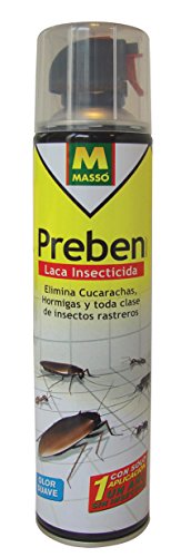 Preben 230080 Laca insecticida rastreros, Transparente, 6.5x29.5x6.5 cm