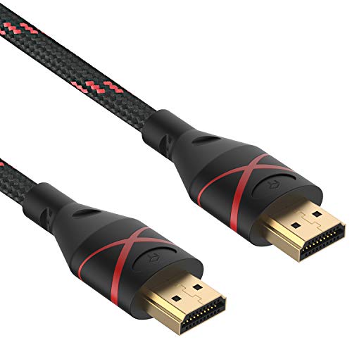 Rankie Cable HDMI de Alta Velocidad, Ethernet, 3D, Vídeo 4K y ARC, Trenzado de Nylon, 1,8m Rankie Cable HDMI de Alta Velocidad, Ethernet, 3D, Vídeo 4K y ARC, Trenzado de Nylon, 1,8m