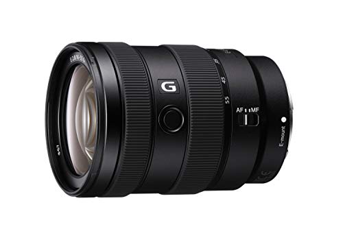 Sony SEL1655G - Objetivo de Montura E (Lente G F2.8 de Zoom estándar APS-C, Motor Lineal de Baja vibración, nanorrevestimiento Anti Reflectante, Resistente al Polvo y Humedad)