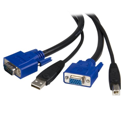 Startech SVUSB2N1_6 - Cable KVM de 1.8 m (VGA, USB)