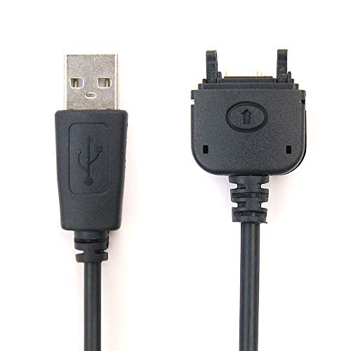 subtel® Cable USB dato (0.85m) Compatible con Sony Ericsson C902 / C903 / C510 / C702 / C905 / G705u / G502 (Ericsson Connector a USB A (Standard USB)) Cable de Carga Negro