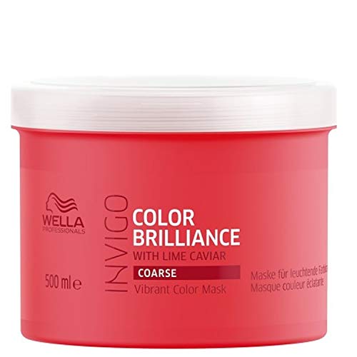 Wella INVIGO Color Brilliance Mask Coarse mascarilla para el pelo Unisex 500 ml - Mascarillas para el cabello (Unisex, 500 ml, 1 pieza(s))