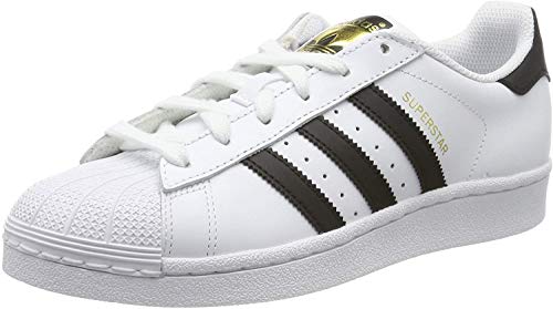 adidas Originals Superstar, Zapatillas Unisex Niños, Blanco (Ftwr White/Core Black/Ftwr White), 35.5 EU