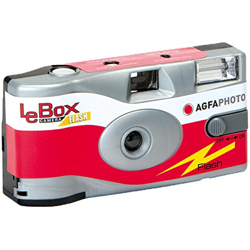 AgfaPhoto LeBox Flash - Cámara de un solo uso