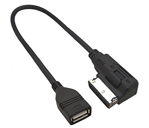 Ami MDI USB adaptador de cable de audio para Audi A3 A5, A4L A6L A8 Q5 Q7 R8 TT Cables de interfaz de música …