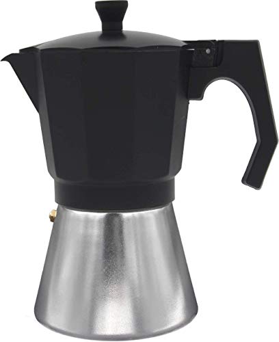Bastilipo Mokka induction - Cafetera de aluminio Electrica, vitroceramica y gas - Asa aislante y calderín reforzado Bastilipo Mokka induction - Cafetera de aluminio Electrica, vitroceramica y gas - Asa aislante y calderín reforzado