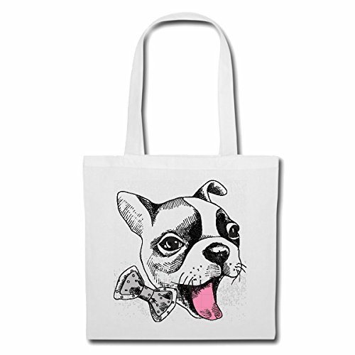 Bolsillo Bolso Bolsa Poco dulce DOGO ARCO INGLÉS BULLDOG CACHORROS BULLDOG FRANCES DOGOS Bolsa de deporte Bolsas de Blanco