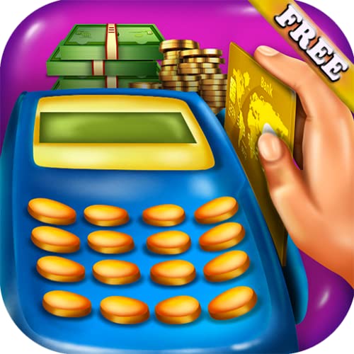 Cajera de supermercado : Manejar el dinero, usar caja registradora y POS en este juego de cajera de supermercado y las compras ! GRATIS