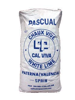 CAL VIVA EN POLVO S. 20 KG. CAL VIVA EN POLVO S. 20 KG.