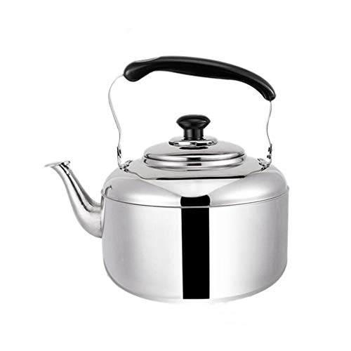 Caldera de Acero Inoxidable/Cocina de quemadores de Gas Calderas, té del Acero Inoxidable Caldera de Gas doméstico de Gran Capacidad Cocina de Gas 7L (Plata) /Hogar Silbato Caldera Caldera de Acero Inoxidable/Cocina de quemadores de Gas Calderas, té del Acero Inoxidable Caldera de Gas doméstico de Gran Capacidad Cocina de Gas 7L (Plata) /Hogar Silbato Caldera