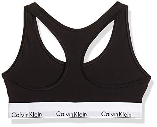 Calvin Klein 0000F3785E, Sujetador para Mujer, Negro (Black), 36 (Talla fabricante: S)