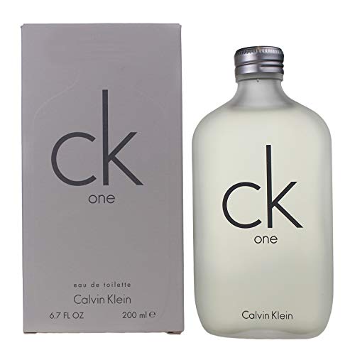 Calvin Klein CK ONE, Agua de tocador para hombres - 200 ml. Calvin Klein CK ONE, Agua de tocador para hombres - 200 ml.