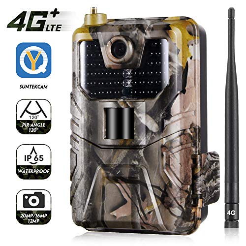 cámara de caza con aplicación 4G, cámara de 20 Mpx, 1080p, cámara de Caza para visión Nocturna, Lee vídeos y Fotos en Vivo en la aplicación del teléfono, Compatible con Android iOS HC-900LTE-APP cámara de caza con aplicación 4G, cámara de 20 Mpx, 1080p, cámara de Caza para visión Nocturna, Lee vídeos y Fotos en Vivo en la aplicación del teléfono, Compatible con Android iOS HC-900LTE-APP