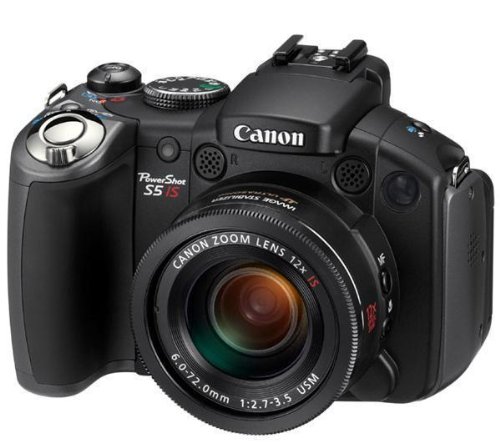 Canon PowerShot S5 IS - Cámara Digital Compacta 8 MP (2.5 Pulgadas LCD, 12x Zoom Óptico)