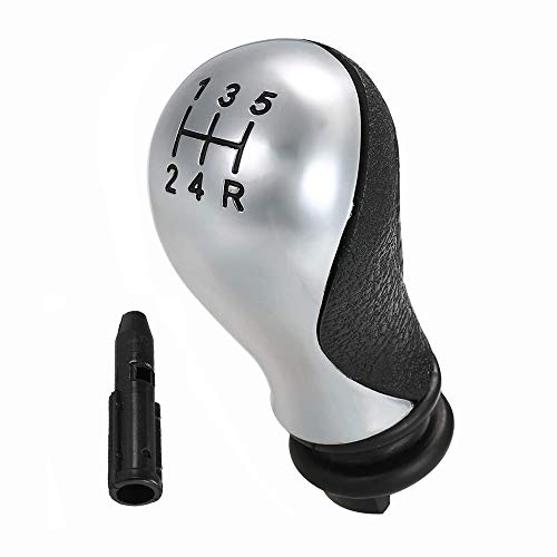 Carrfan Pomo para Palanca de Cambios Manual de Velocidad del Mando de Cambio de Marcha del automóvil 5 para Citroen C5 01-08 Xsara Picasso 99-08 Carrfan Pomo para Palanca de Cambios Manual de Velocidad del Mando de Cambio de Marcha del automóvil 5 para Citroen C5 01-08 Xsara Picasso 99-08