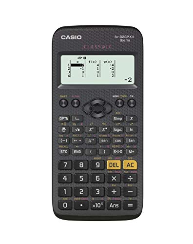 Casio FX-82SPXII Iberia - Calculadora científica, Recomendada para el curriculum español y portugués, 293 funciones, color gris Casio FX-82SPXII Iberia - Calculadora científica, Recomendada para el curriculum español y portugués, 293 funciones, color gris