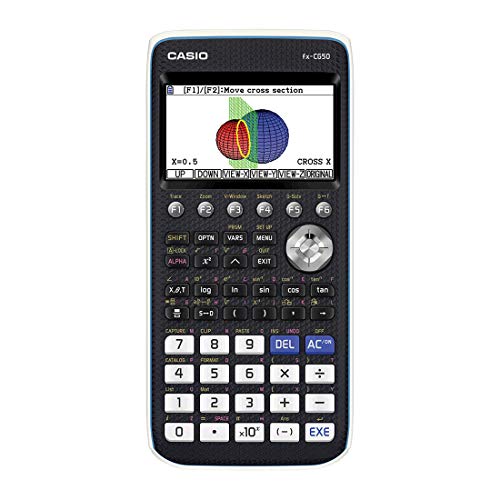 Casio FX-CG50 - Calculadora Gráfica,  Pantalla a Color Alta Resolución, Color Negro