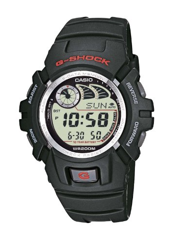 Casio G-SHOCK Reloj Digital, 20 BAR, Negro, para Hombre, G-2900F-1VER