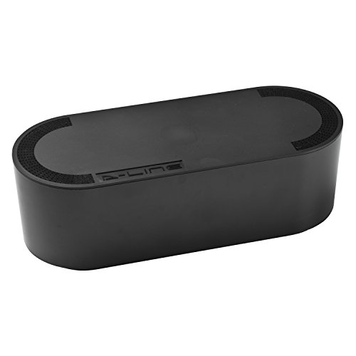 D-Line EU/CTULGEB/SW - Caja Organizadora de Cables, Negro, Grande D-Line EU/CTULGEB/SW - Caja Organizadora de Cables, Negro, Grande