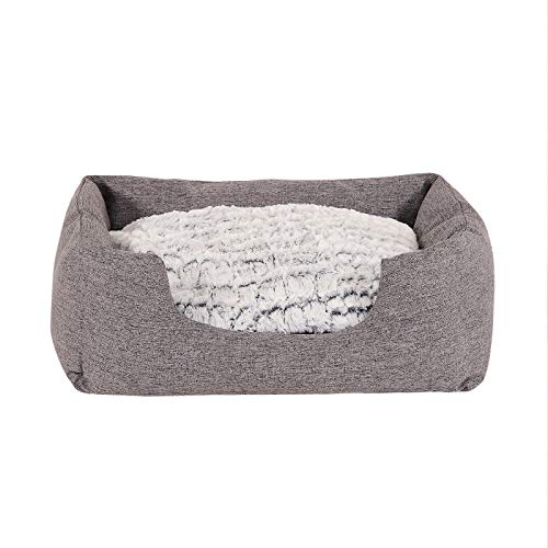 dibea - Cama para perros con cojín reversible para perros. dibea - Cama para perros con cojín reversible para perros.