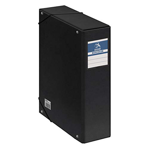 Dohe 9747 - Caja proyectos lomo 9 cm color negro Dohe 9747 - Caja proyectos lomo 9 cm color negro