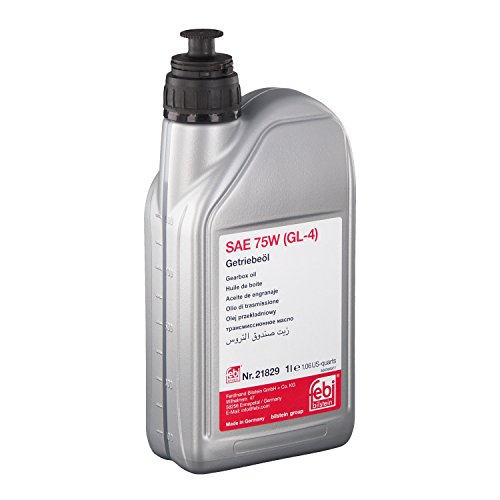 febi bilstein 21829 Aceite para engranajes SAE 75W (GL-4), paquete de uno febi bilstein 21829 Aceite para engranajes SAE 75W (GL-4), paquete de uno