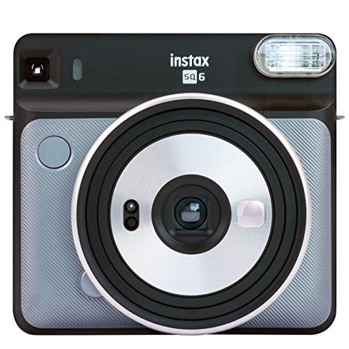 Fujifilm Instax SQ6 - Cámara analógica instantánea Formato Cuadrado, Color Gris (Grafito)