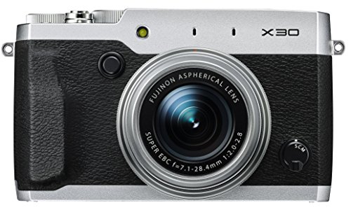 Fujifilm X30 - Cámara compacta de 12 MP (Pantalla de 3", Zoom óptico 4X, estabilizador Digital, vídeo Full HD), Plateado