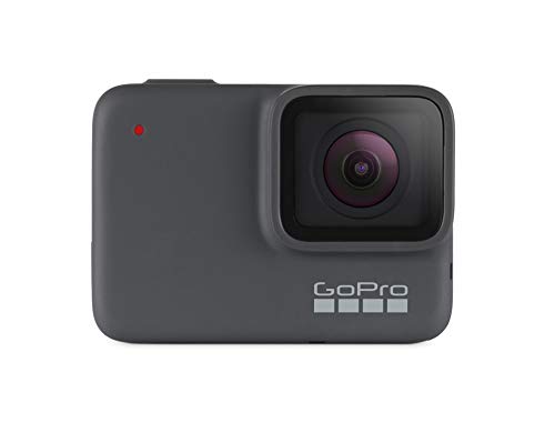 GoPro Hero7 Silver - Cámara de Acción, Sumergible hasta 10m, Pantalla Táctil, Vídeo 4K HD, Fotos de 10 MP, color Gris GoPro Hero7 Silver - Cámara de Acción, Sumergible hasta 10m, Pantalla Táctil, Vídeo 4K HD, Fotos de 10 MP, color Gris