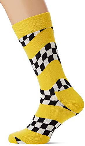 Happy Socks Race Sock Calcetines, Multicolor (Multicolour 220), 7/10 (Talla del fabricante: 41-46) para Hombre