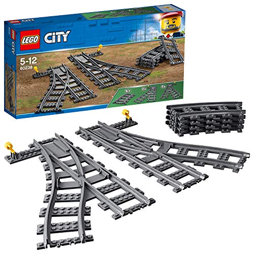 LEGO City Switch 60238 - Kit de construcción de vías de tren LEGO City Switch 60238 - Kit de construcción de vías de tren