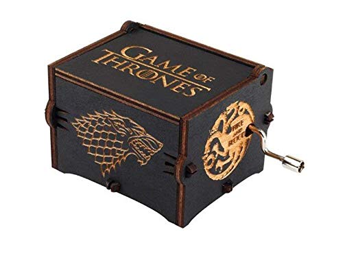 Mano Pura Juego de Tronos Clásico Caja de Música Mano Caja de Música de Madera Artesanía de Madera Creativa Mejores Regalos Mano Pura Juego de Tronos Clásico Caja de Música Mano Caja de Música de Madera Artesanía de Madera Creativa Mejores Regalos