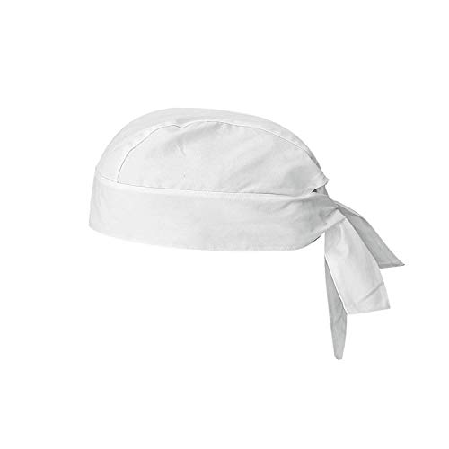 MISEMIYA - GORRO BANDANA GORRO CHEF BANDANA GORRO COCINERO GORRO CAMARERO GORRO CARNICERO - Ref.926 - Blanco, Pack* 1 Pcs MISEMIYA - GORRO BANDANA GORRO CHEF BANDANA GORRO COCINERO GORRO CAMARERO GORRO CARNICERO - Ref.926 - Blanco, Pack* 1 Pcs