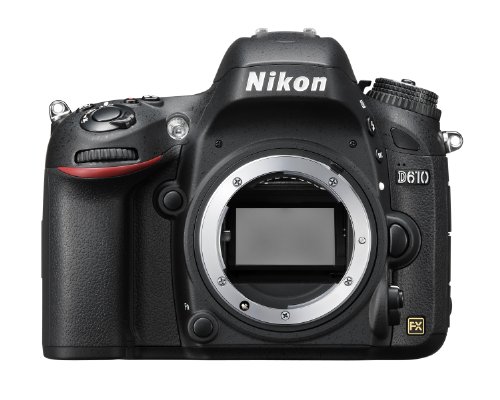 NIKON D610 - Cámara Réflex Digital de 24.3 MP, Full Frame, HDR, Disparo Ráfaga Silencioso, Pantalla 3.2", Color Negro NIKON D610 - Cámara Réflex Digital de 24.3 MP, Full Frame, HDR, Disparo Ráfaga Silencioso, Pantalla 3.2", Color Negro