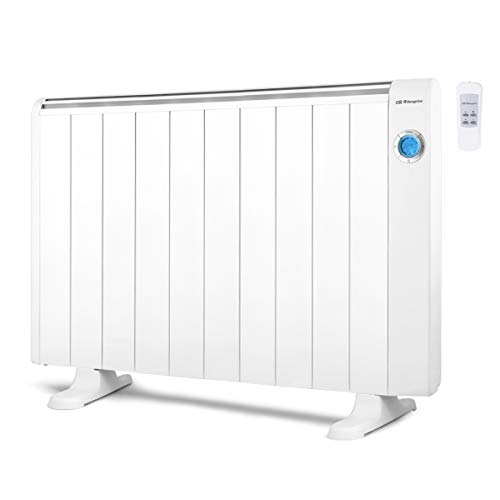 Orbegozo RRE 1810 Emisor Térmico Bajo Consumo, 10 Elementos de Calor, Pantalla Digital LCD, Mando a Distancia, Funcionamiento Programable, 1800 W, Negro Orbegozo RRE 1810 Emisor Térmico Bajo Consumo, 10 Elementos de Calor, Pantalla Digital LCD, Mando a Distancia, Funcionamiento Programable, 1800 W, Negro