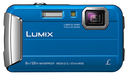 Panasonic Lumix DMC-FT30 - Cámara Acuática Sumergible de 16.1 MP (8 metros, F3.9 - 5.7, Zoom de 9x, Resistencia a Golpes y Polvo), Color Azul Panasonic Lumix DMC-FT30 - Cámara Acuática Sumergible de 16.1 MP (8 metros, F3.9 - 5.7, Zoom de 9x, Resistencia a Golpes y Polvo), Color Azul