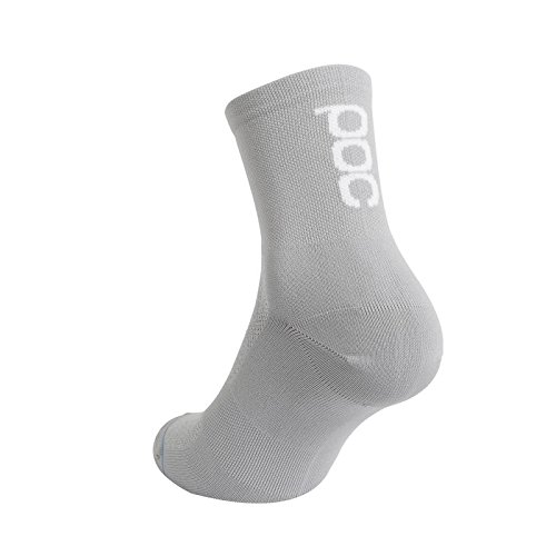 POC Resistance Mid Sock - Calcetines MTB para Hombre, Color Gris, Talla S