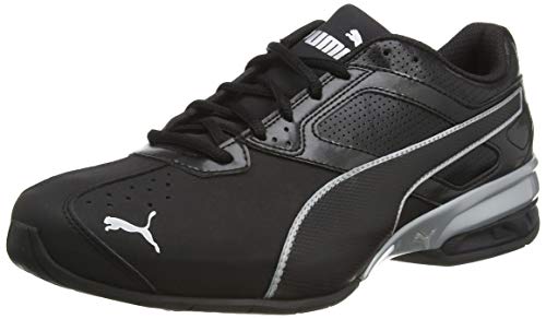 PUMA Tazon 6 FM, Zapatillas para Correr de Carretera para Hombre, Negro Black Silver, 43 EU