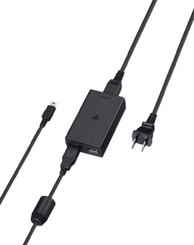 Sony AC/USB Adaptor PS3 Adaptador e inversor de Corriente Negro - Fuente de alimentación (50/60 Hz, Negro)