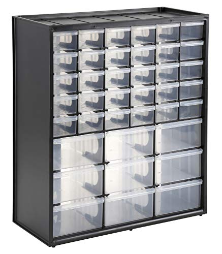STANLEY 1-93-981 Caja de almacenamiento con 39 compartimentos
