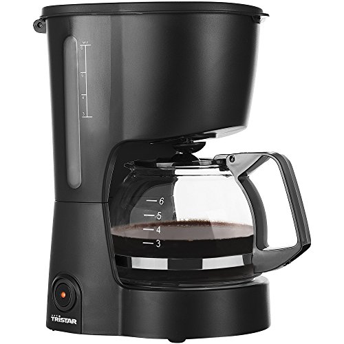 Tristar CM-1246 Cafetera, elemento antigoteo, 600 W, 6 Cups, Negro Tristar CM-1246 Cafetera, elemento antigoteo, 600 W, 6 Cups, Negro